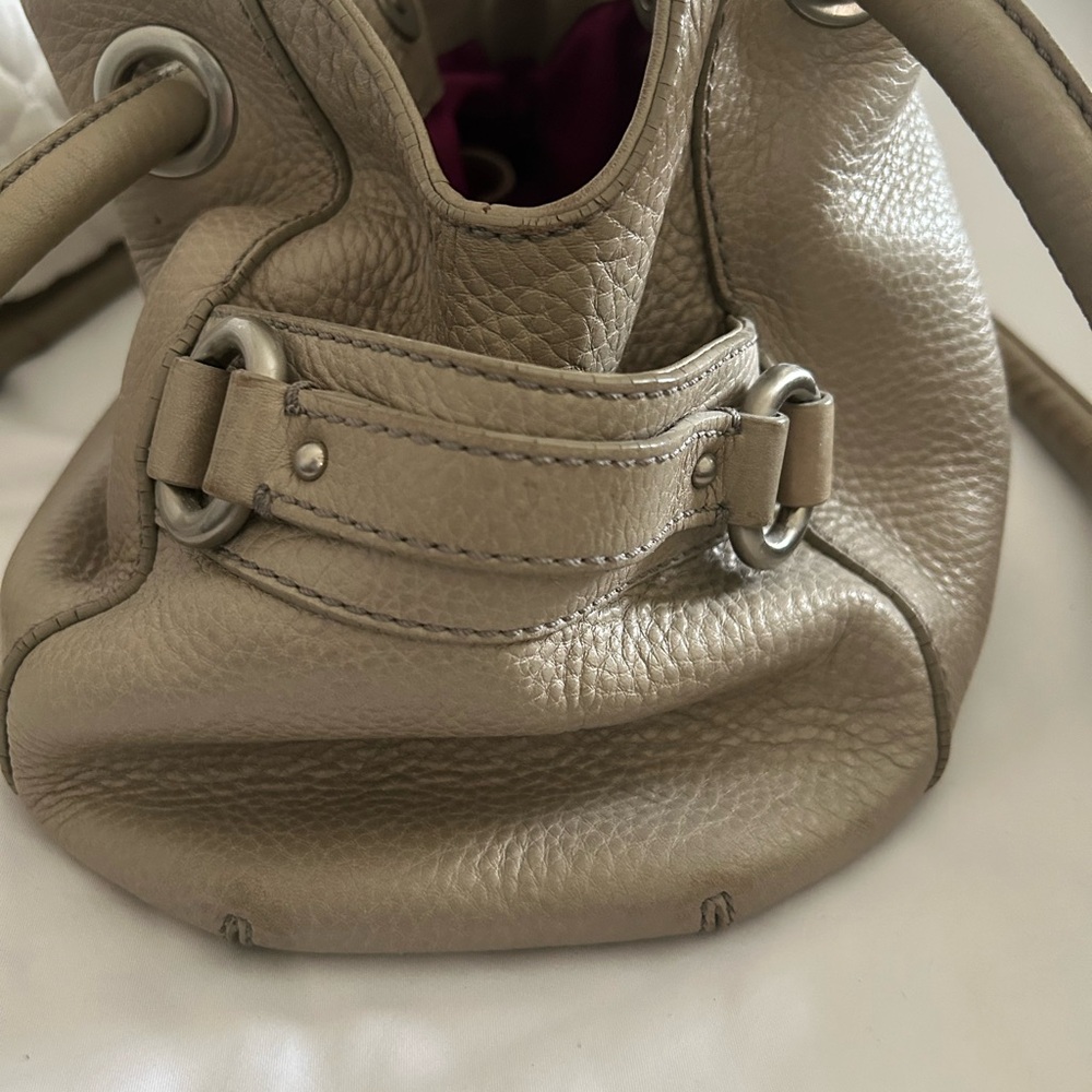 Taupe Cole Haan Shoulder Hobo Bag - Picture 6 of 6